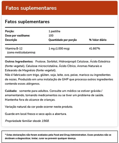 Miniatura 4 de Now Foods Metil B-12, 0.00017 oz, 1