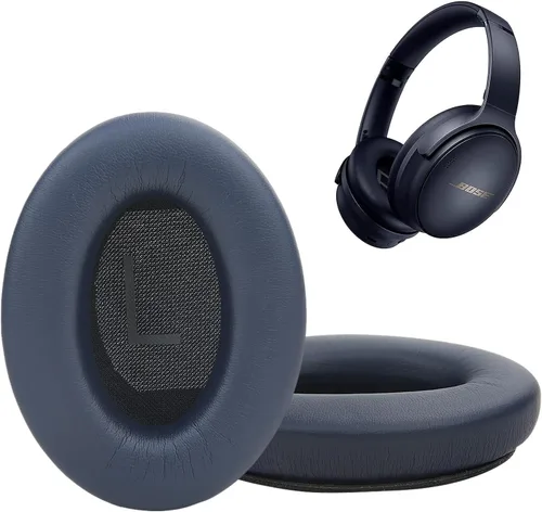 Miniatura 54 de Almohadillas para los oídos para Bose QuietComfort 45 QC45 QC35 ii QC35, cojines de cuero de piel de cordero para auriculares profesionales, QC45