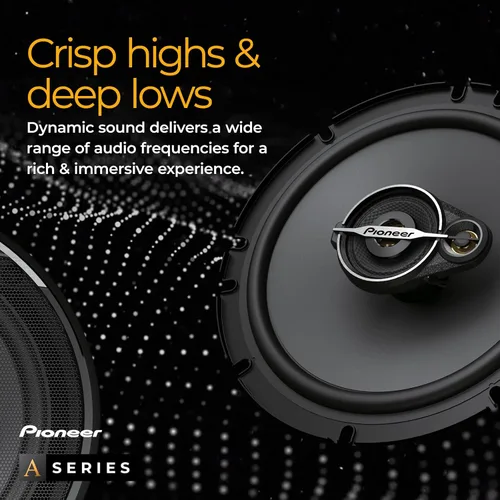 Miniatura 5 de PIONEER A-Series Standard TS-A1371F - Altavoces de 3 vías de 5.25 pulgadas (par) - 300 W máximo, sonido equilibrado + agudos suaves, graves