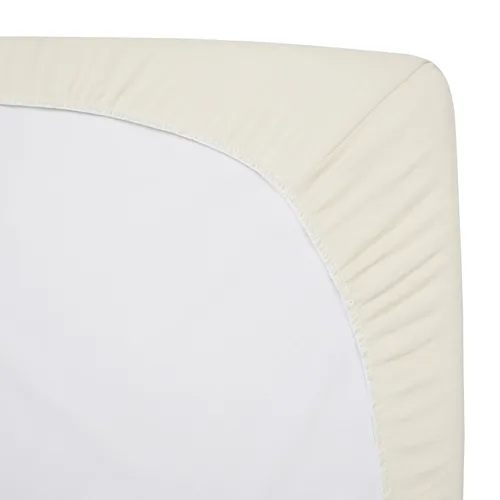 Miniatura 7 de American Baby Company Paquete de 3 sábanas bajeras para cuna, 100% algodón natural, 38 x 24 pulgadas, suaves y transpirables, portátiles para Beige