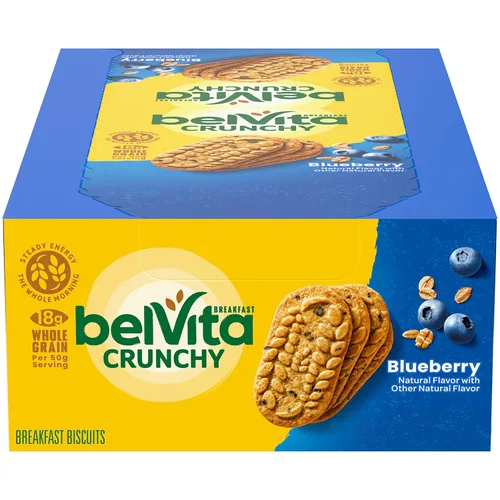 Miniatura 29 de belVita Galletas de desayuno con canela y azúcar morena, 12 paquetes (4 galletas por paquete)