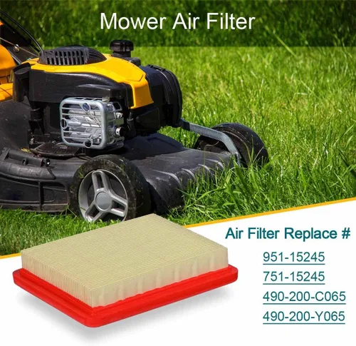 Miniatura 2 de Emmawin Paquete de 2 filtros de aire 951-15245 para cortacésped de motor Cub Cadet MTD de 159 cc y 196 cc, repuesto para filtro de aire 751-15245