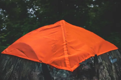 Miniatura 4 de Ameristep Blaze Orange Cap - Tapa de seguridad duradera y ligera para persianas de caza estilo cubo y acero de resorte