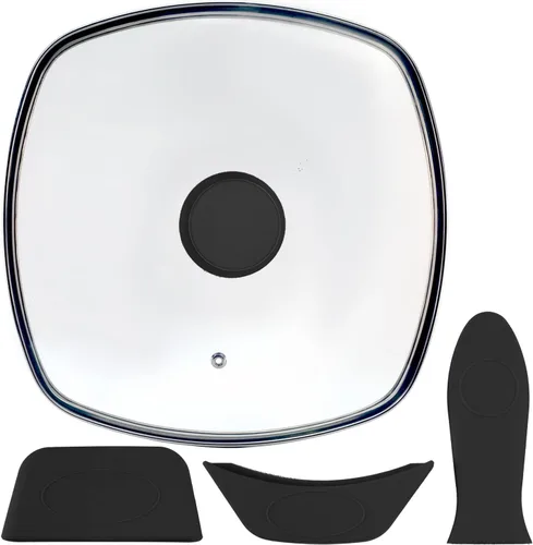 Miniatura 10 de Pomo universal de repuesto para tapas de cacerola, de silicona, resistente al calor, sin BPA, apto para lavavajillas, se adapta a sartenes y fundas