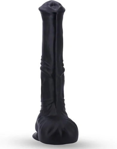 Miniatura 7 de Consolador de caballo de 12.5 pulgadas de largo, gran realista, pene monstruo, enchufe anal con ventosa, consoladores anales para punto G, juguetes