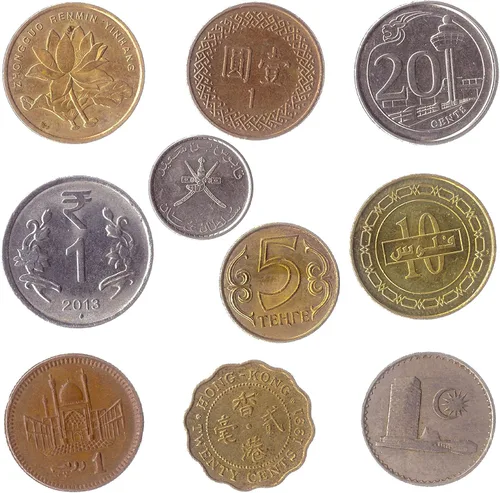 Miniatura 25 de LOTE de 28 Monedas Diferentes de la UE (Colección PRE-Euro) - Monedas Coleccionables, Monedas Antiguas para Álbum o Exhibición