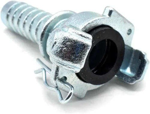 Miniatura 5 de Interstate Pneumatics CU-853 Acoplador de martillo recto de manguera de 3/4 pulgadas, paquete de 5