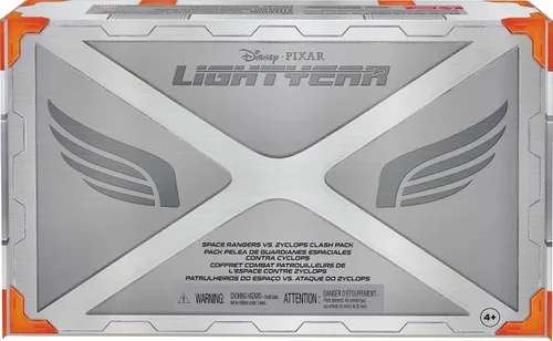 Miniatura 6 de Mattel Disney Pixar Lightyear Set con 3 figuras de acción, Space Rangers vs Robots Clash Pack con Buzz Lightyear, Izzy Hawthorne y Zyclops, escala