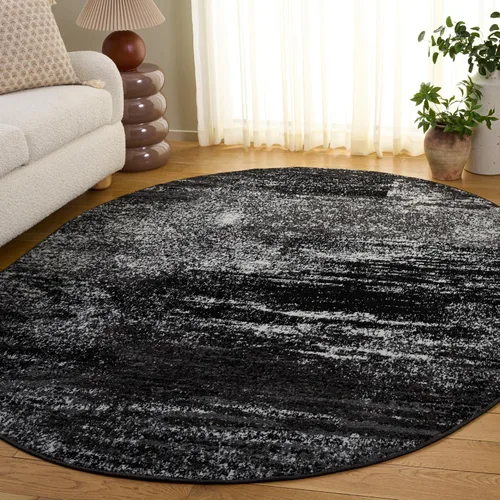 Miniatura 82 de SAFAVIEH, colección Adirondack - Alfombra de 6 x 9 pies, plateada/multicolor, abstracta, moderna, no desprende pelo, de fácil cuidado, para zonas