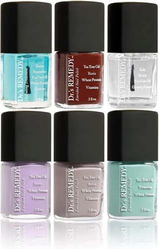 Miniatura 16 de Dr.'s Remedy Juego de 4 esmaltes de uñas enriquecidos BLUSHING Bride Collection