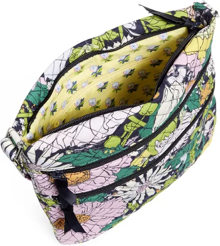 Miniatura 3 de Vera Bradley Triple Zip Hipster Crossbody Purse, Cotton