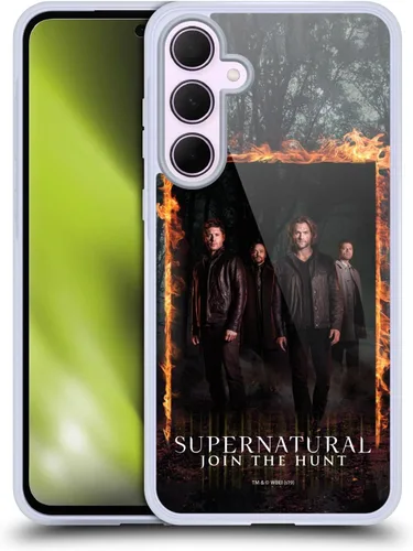 Miniatura 103 de Head Case Designs Supernatural Sam, Dean & Castiel Key Art - Funda de gel con licencia oficial [protección de grado militar] compatible con Google