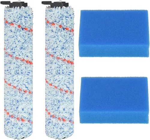Miniatura 6 de EtliN Filtros de rodillo de repuesto para cepillo rodante, accesorios de repuesto compatibles con limpiador de aspiradora Tineco IFLOOR S HF10E-01