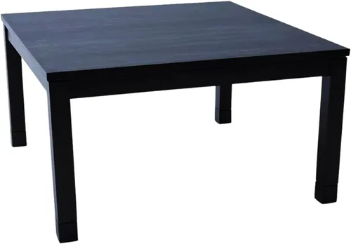 BJDesign Kotatsu - Mesa calentada japonesa - Muebles Chabudai de madera con calentador eléctrico de 120V - Mesa baja de comedor y trabajo con