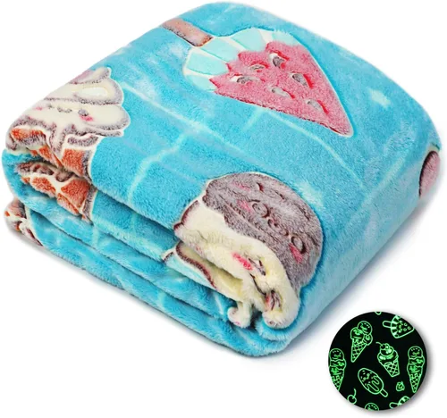 Miniatura 11 de OHOIT Regalos para jugadores, juguetes para niños, novio, manta de juego que brilla en la oscuridad para niños, regalo de gamepad para cumpleaños