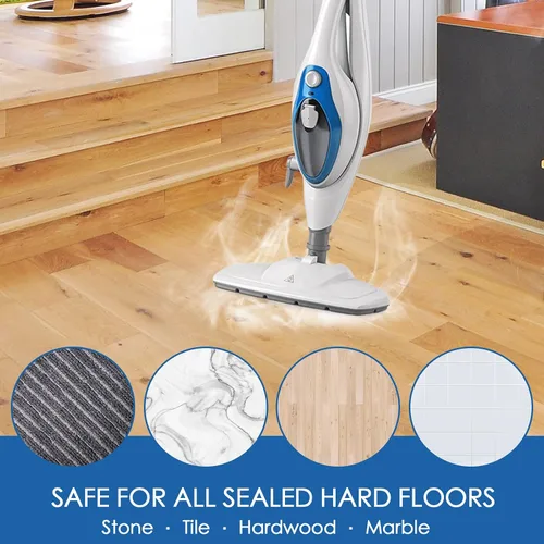 Miniatura 6 de Paquete de 10 almohadillas de repuesto para trapeador de vapor para limpieza PurSteam ThermaPro Steam Mop Cleaner10 en 1 y Thermapro 211