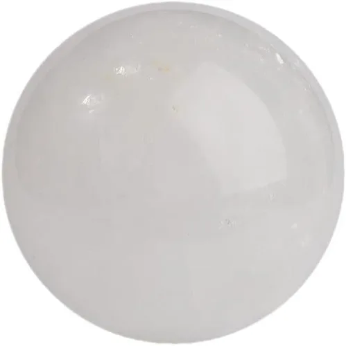 Miniatura 26 de Figura de esfera de adivinación de cuarzo curativo con bola de jaspe de sangre de dragón natural, con soporte de madera, 1.96 pulgadas