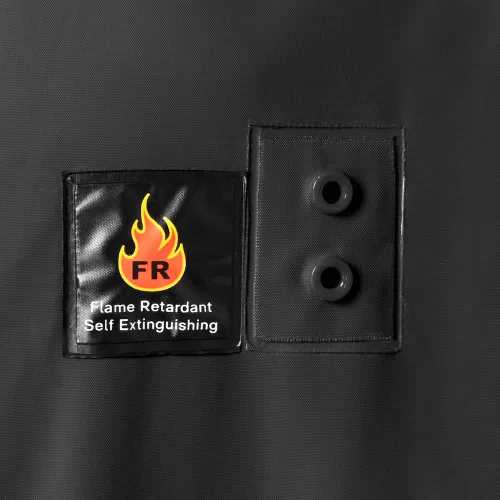 Miniatura 6 de Ironwear 9221FR Chaqueta impermeable ignífuga con capucha desmontable y espalda ventilada