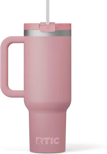 Miniatura 56 de RTIC Vaso Tumbler de Viaje por Carretera de 30 oz con Doble Pared Revestido de Cerámica Aislado Taza Portátil de Café de Viaje de Acero Inoxidable