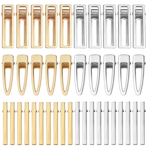 Miniatura 8 de 60 pinzas para el cabello para moldes de resina de silicona, pinzas de lazo para el cabello, horquilla de perla, accesorios para el cabello