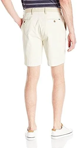 Miniatura 4 de Nautica Pantalones cortos de lona de algodón de ajuste moderno para hombre