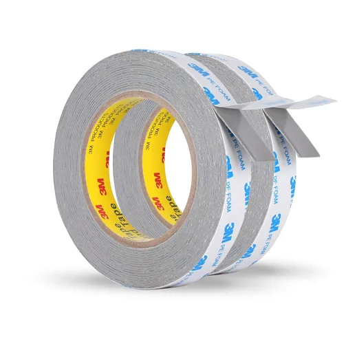 Miniatura 11 de 3M Cinta de espuma de doble cara de 0.39 pulgadas x 20 pies, extraíble, sin daños, cinta de pared de doble cara, cinta de montaje de espuma