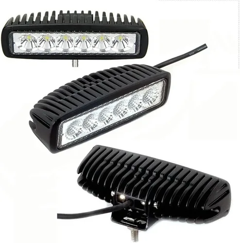 Miniatura 2 de Yibid Faro de trabajo LED de 18W para motocicleta, luz delantera antiniebla para Honda Yamaha Suzuki Bobber Cafe Racer Cruiser ATV, embarcaciones