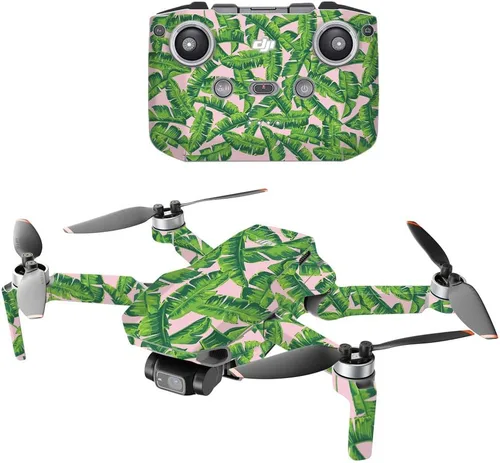 Miniatura 13 de MightySkins - Compatible con DJI Mini 2 Dron portátil - Island Fish Funda protectora de vinilo duradera y única Fácil de aplicar, quitar