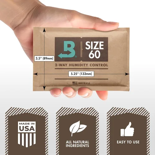 Miniatura 4 de Boveda RH con paquete de control de humedad de 2 vías 60/67 gramos (humidificador/deshumidificador), incluye 4 paquetes., B69-60-OWC-4PK, L, 1
