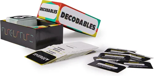 Miniatura 6 de Spin Master Games, Decodables, un juego histérico de fiesta para adultos, juego de cartas para adultos, actividad de despedida de soltera, 3-8