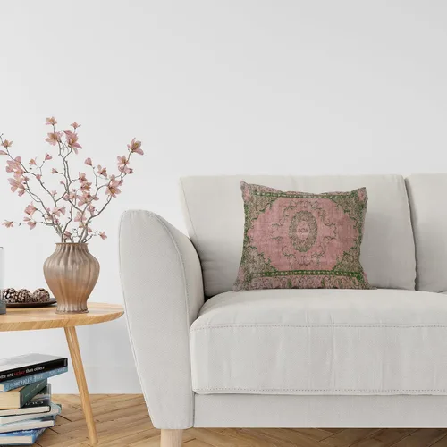 Miniatura 6 de TurkishRug - Kingdom Pattern Handmade Kilim Cushion Cover Ethnic Pattern Farmhouse Soft Pillow Cover Washable Printed Home Dekor Decorations Bedroom