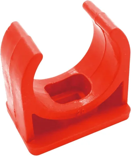 Miniatura 13 de 80 abrazaderas para tuberías de agua de PVC en forma de U, clips para tubos de 1/4 de pulgada (0.630 in), bandejas de TV, soporte de tubo Pex