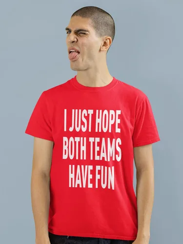 Miniatura 4 de Expression Tees I Just Hope Both Teams Have Fun Sports - Body de una pieza y camiseta para niños pequeños