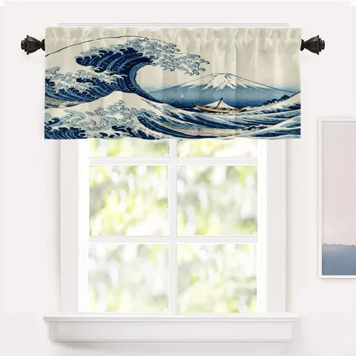 Miniatura 103 de Shrahala Abstract Pattern Geometric Blackout Window Curtains, Concentric Squares Thermal Insulated Curtains Grommet Long Drapes for Bedroom,Living
