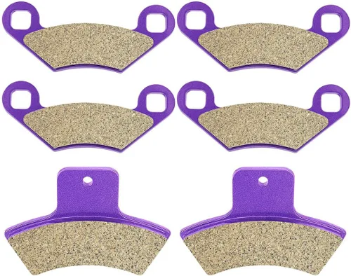 OCPTY FA159 FA270 Pastillas de freno delanteras y traseras de fibra de carbono para Polaris Magnum 325 4x4, 2000, 2002 para Polaris Scrambler 400