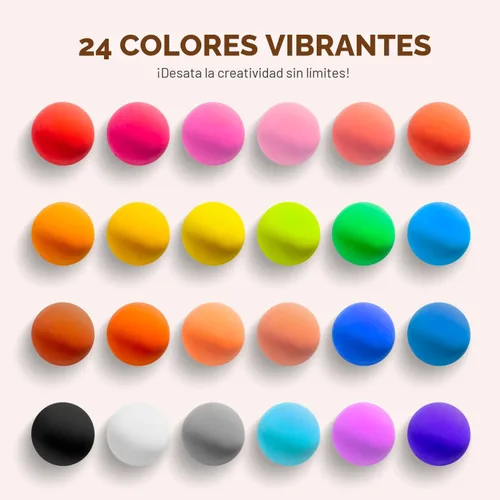 Miniatura 8 de Arcilla seca al aire para niños, kit de arcilla para modelar con caja de almacenamiento y herramientas de escultura, arcilla mágica para moldear