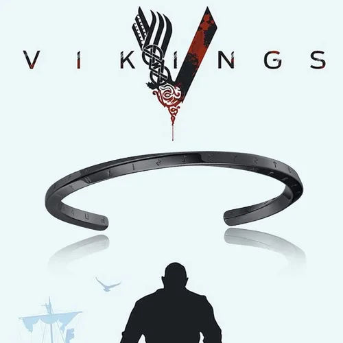Miniatura 6 de VNOX Pulsera de joyería vikinga nórdica para hombre y mujer, pulsera nórdica vikinga nórdica de 24 runas del alfabeto, pulsera mobius torcida