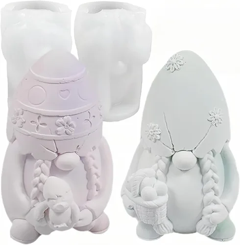 Miniatura 18 de Molde de silicona grande en forma de mano 3D, molde de vela gestual de 6.7 pulgadas, molde de fundición de resina en forma de dedo medio 1:1