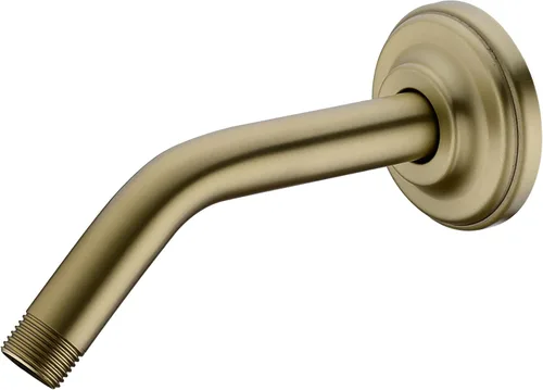 Miniatura 9 de Brazo de ducha angular con brida ORB de 15 cm de acero inoxidable, brazo de extensión montado en la pared para cabezal de ducha superior, bronce Oil