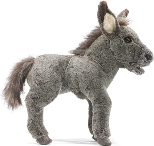 Miniatura 2 de Folkmanis Marioneta de mano Baby Donkey Marrón; Bronceado