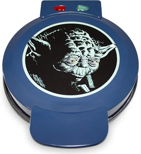 Uncanny Brands Máquina para hacer gofres Darth Vader - The Sith Lord On Your Waffles- Plancha para gofres