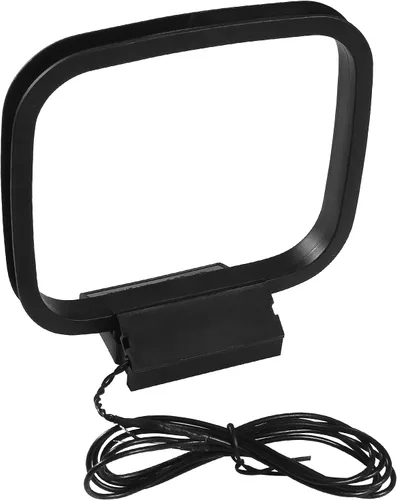 Miniatura 7 de Antena de bucle AM con mini conector de 3 pines compatible con radio interior Bluetooth receptor estéreo para el hogar AV AudioTheater