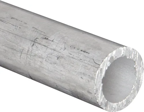 Miniatura 3 de Tubo de aluminio 6061 redondo, acabado sin pulir, extruido, temperamento T6, ASTM B221, diámetro exterior de 2 pulgadas, grosor de pared de 0.125
