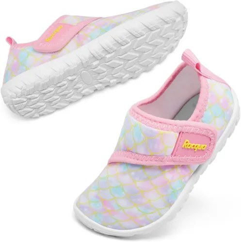 Miniatura 2 de Racqua Zapatos acuáticos para bebés y niños pequeños, de secado rápido, para natación, deportes, piscina, zapatos acuáticos para niños y niñas