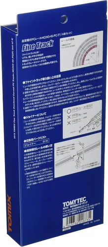 Miniatura 3 de Tomytec 018735 – 4 pistas curvadas en hormigón/Bettung Ribblehead Viaducto, 45 grados