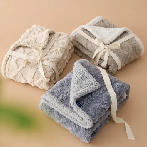 Miniatura 6 de Bedsure - Mantas impermeables para perros grandes - Manta para mascotas para protector de sofá lavable, manta de forro polar de coral jacquard