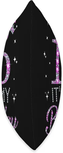 Miniatura 2 de Happy 15 Years Old Teen Girls Birthday Gift Almohada de 15 coronas rosadas, feliz cumpleaños 15, 18 x 18 pulgadas, multicolor