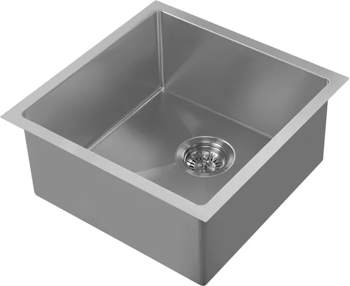 Miniatura 14 de Whitehaus whnpl1818 Plus de Noé de 17 – 3/4" sola cuenca cocina fregadero para montaje bajo encimera o, con, WHNPL1818-B