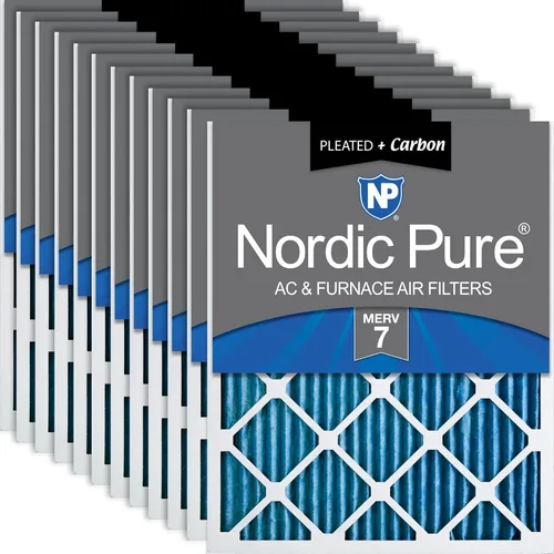 Miniatura 112 de Nordic Pure 16x20x1 (15 1/2 x 19 1/2 x 3/4) Filtros de aire plisados MERV 12 Paquete de 2