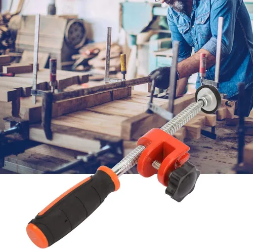 Abrazadera de tubo, abrazadera de carpintería de alta resistencia, accesorio de madera, herramienta de carpintería utilizada con abrazadera de